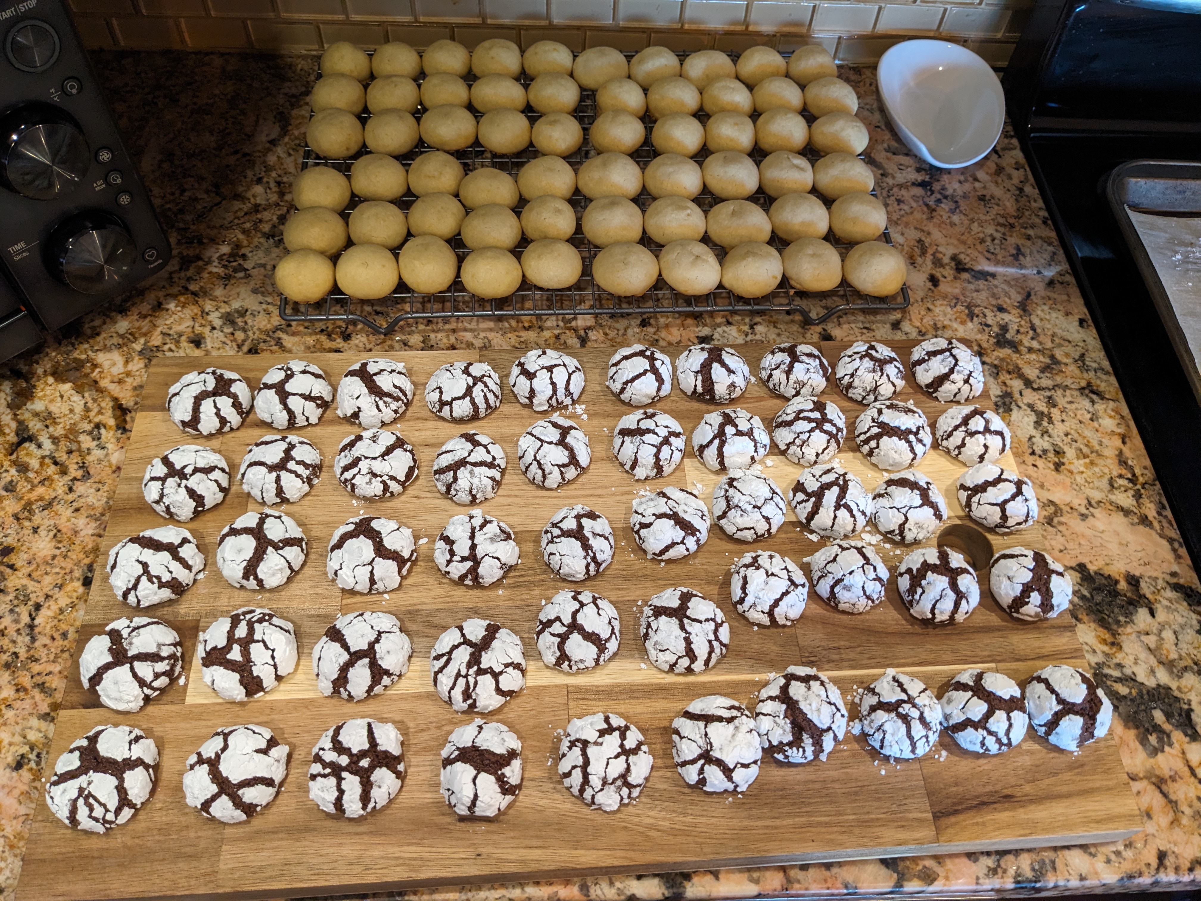 Chocolate Crinkle Cookies