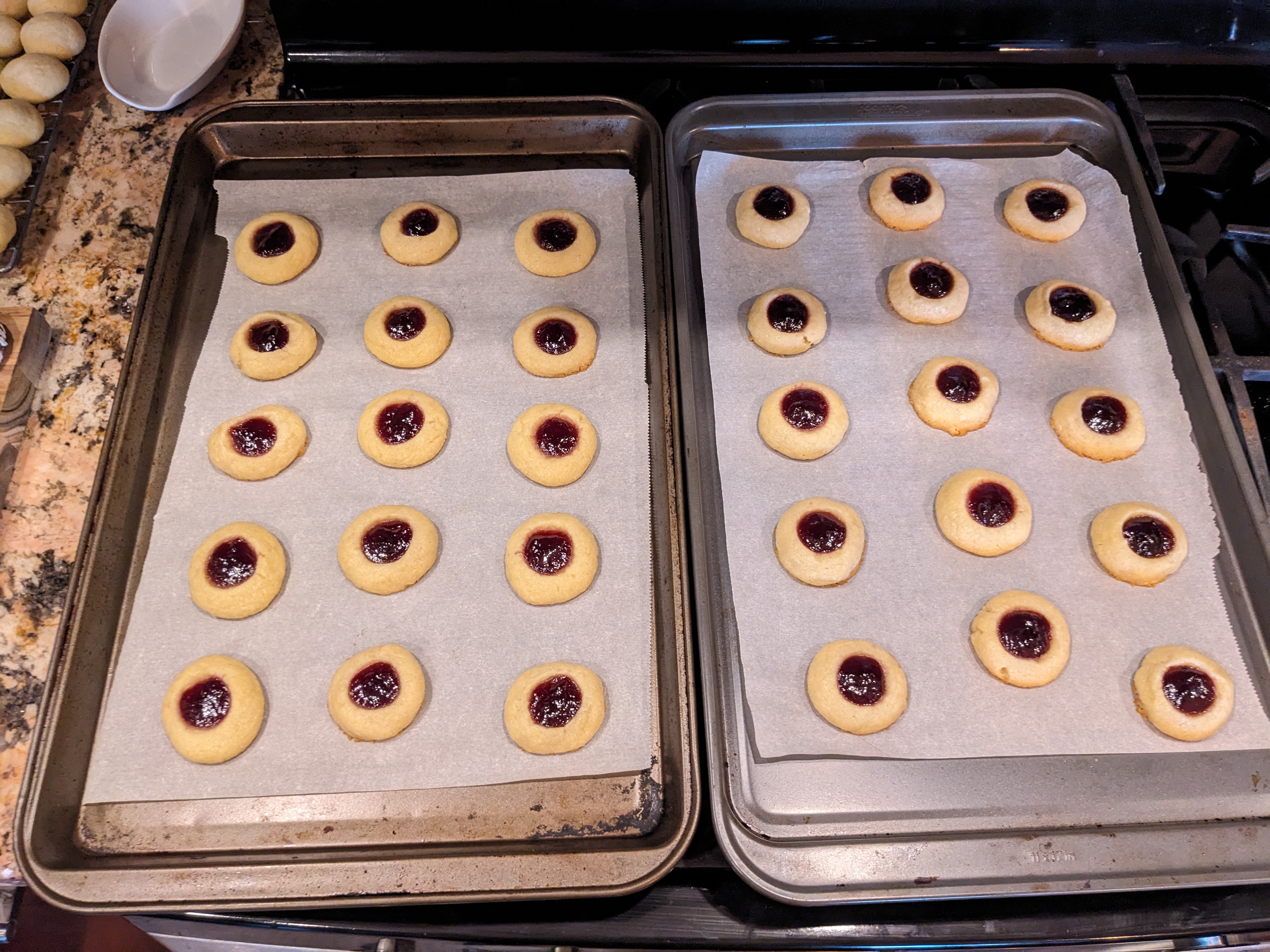 Raspberry Thumbprints