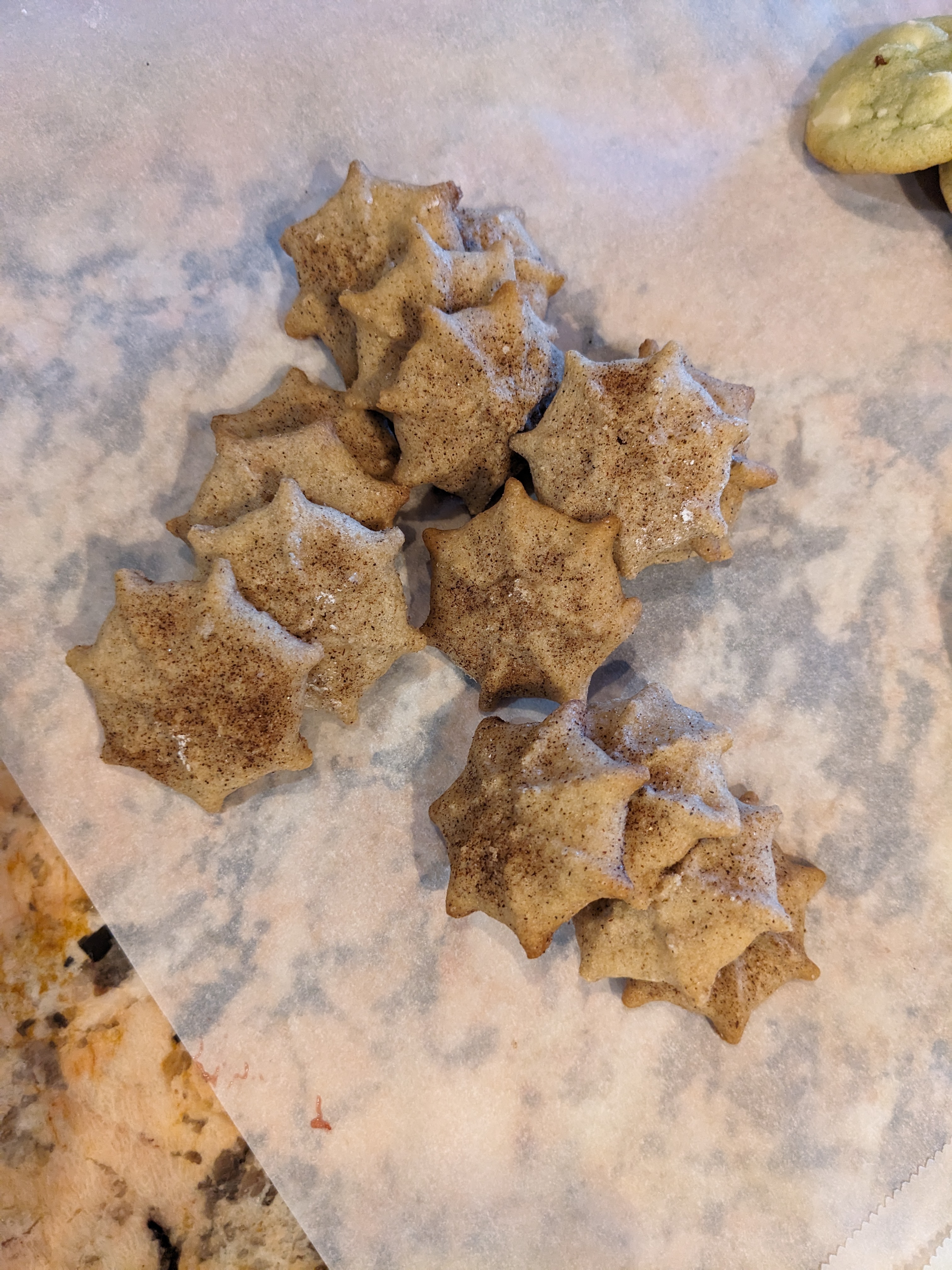 Cinnamon Chai Snowflakes